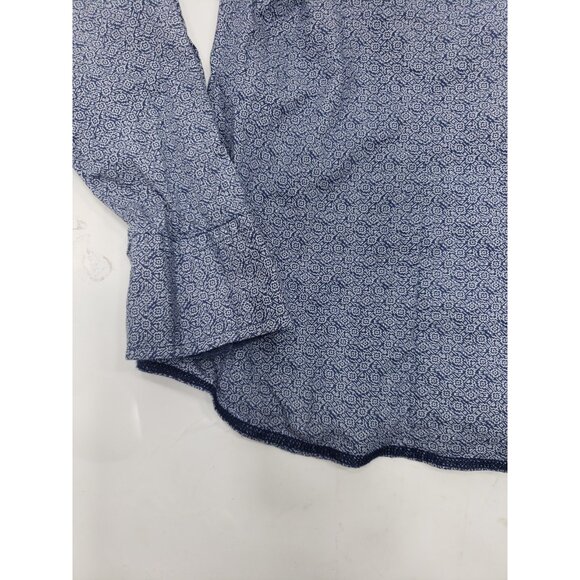 Roper Wear The West Shirt Mens XL Pearl Snap Long Sleeve With Chest Pockets - Picture 9 of 11